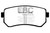 EBC DP41769R Yellowstuff Rear Brake Pads, Hyundai Elantra 2.0 Touring 2009-2012