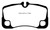 EBC 09-12 Porsche 911 (997) (Cast Iron Rotor only) 3.6 Carrera 2 Redstuff Rear Brake Pads