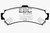 EBC 95-97 Nissan Sentra 1.6 Redstuff Rear Brake Pads