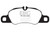 EBC DP42057R Yellowstuff Front Brake Pads, Porsche 911 (997) (Cast Iron Rotor only) 3.6 Carrera 2 2009-2012