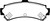 EBC 95-97 Nissan Sentra 1.6 Ultimax2 Rear Brake Pads