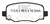 EBC DP23031 Greenstuff 2000 Rear Brake Pads, Chrysler 200 2.4 2015+