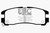 EBC DP2738 Greenstuff 2000 Rear Brake Pads, Chrysler Sebring Coupe 2.0 1995-1999