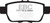 EBC DP21754 Greenstuff 2000 Rear Brake Pads, Acura TL 3.5 2009-2014
