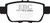 EBC DP41754R Yellowstuff Rear Brake Pads, Acura TL 3.5 2009-2014