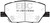 EBC 15+ Fiat 500X 1.4 Turbo Ultimax2 Front Brake Pads
