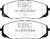 EBC DP43061R Yellowstuff Front Brake Pads, Kia Sedona 3.3L 2015+