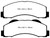 EBC DP61855 Greenstuff 6000 Elite Front Brake Pads, Ford Expedition 3.5 Twin Turbo 2WD 2015+
