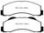 EBC DP61855 Greenstuff 6000 Elite Front Brake Pads, Ford Expedition 3.5 Twin Turbo 2WD 2015+