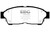 EBC DP6964 Greenstuff 6000 Elite Front Brake Pads, Toyota RAV 4 2.0 1996-2000