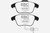 EBC DP21998 Greenstuff 2000 Front Brake Pads, Audi A5 2.0 Turbo 2010+