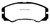 EBC DP6973 Greenstuff 6000 Elite Front Brake Pads, Acura SLX 3.2 1996-1998