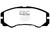 EBC DP6973 Greenstuff 6000 Elite Front Brake Pads, Acura SLX 3.2 1996-1998