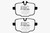 EBC DP22089 Greenstuff 2000 Rear Brake Pads, BMW 535i 3.0 Turbo (F10) 2010+