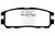 EBC DP6974 Greenstuff 6000 Elite Rear Brake Pads, Acura SLX 3.2 1996-1998