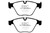 EBC DP42103R Yellowstuff Front Brake Pads, BMW 535i 3.0 Turbo (F10) 2010+