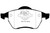 EBC 96-98 Audi A4 1.8 Turbo (B5) Ultimax2 Front Brake Pads