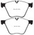 EBC DP22007 Greenstuff 2000 Front Brake Pads, BMW 760 6.0 Twin Turbo (F01) 2010+