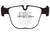 EBC DP42008R Yellowstuff Rear Brake Pads, BMW X5M 4.4 Twin Turbo 2010+