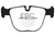 EBC DP42008R Yellowstuff Rear Brake Pads, BMW X5M 4.4 Twin Turbo 2010+