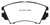 EBC DP22014 Greenstuff 2000 Front Brake Pads, Buick Allure (Canada) 3.0 2010+