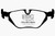 EBC DP41079R Yellowstuff Rear Brake Pads, BMW Z3 1.9 1996-1998