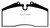 EBC DP3767C Redstuff Ceramic Rear Brake Pads, Porsche 911 (993) 3.6 Carrera 4S 1996-1998