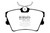 EBC DP61102 Greenstuff 6000 Elite Rear Brake Pads, Volkswagen Eurovan 2.5 Vented Rotors 1996-1998