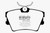 EBC DP61102 Greenstuff 6000 Elite Rear Brake Pads, Volkswagen Eurovan 2.5 Vented Rotors 1996-1998