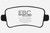EBC DP42016R Yellowstuff Rear Brake Pads, Buick Allure (Canada) 3.0 2010+