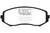 EBC DP41818R Yellowstuff Front Brake Pads, Suzuki Grand Vitara 2.4L 2008-2013