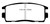 EBC DP61797 Greenstuff 6000 Elite Rear Brake Pads, Chevrolet Equinox 2.4 2010+