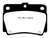 EBC DP41228R Yellowstuff Rear Brake Pads, Mitsubishi Montero Sport 2.4 1997-2000