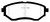 EBC 15-21 Subaru WRX 2.5L (Excl 2022 Models) Bluestuff Front Brake Pads