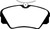 EBC 97-01 Cadillac Catera 3.0 Ultimax2 Front Brake Pads