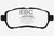 EBC DP22003 Greenstuff 2000 Front Brake Pads, Mazda 2 1.5 2010+