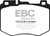 EBC DP42210R Yellowstuff Front Brake Pads, Mercedes-Benz C400 (W205) 3.0 Twin Turbo 4-Matic 2015-2016