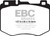 EBC DP42210R Yellowstuff Front Brake Pads, Mercedes-Benz C400 (W205) 3.0 Twin Turbo 4-Matic 2015-2016