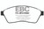 EBC DP21859 Greenstuff 2000 Front Brake Pads, Cadillac SRX 2.8 Turbo 2010-2011