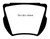 EBC DP2134 Greenstuff 2000 Front Brake Pads, Daimler SP250 2.5 1959-1964