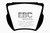 EBC DP2134 Greenstuff 2000 Front Brake Pads, Daimler SP250 2.5 1959-1964