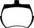 EBC DP2127 Greenstuff 2000 Front Brake Pads, Austin-Healey Sprite (Steel Wheels) 1962-1971