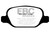 EBC DP41338R Yellowstuff Rear Brake Pads, Fiat 500 1.4 (Bosch Calipers) 2010-2011