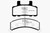 EBC 97-99 Cadillac Deville 4.6 (Rear Drums) Redstuff Front Brake Pads