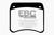 EBC DP2128 Greenstuff 2000 Front Brake Pads, Rover Mini Cooper 1963-1969