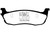 EBC DP61601 Greenstuff 6000 Elite Rear Brake Pads, Ford Expedition 4.6 2WD 1997-1999
