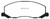 EBC DP32015C Redstuff Ceramic Front Brake Pads, Saab 9-5 2.0 Turbo (13.3 inch front rotor) 2010-2011