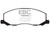 EBC 10-11 Saab 9-5 2.0 Turbo (13.3 inch front rotor) Redstuff Front Brake Pads