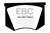 EBC DP4100R Yellowstuff Rear Brake Pads, Ac Cobra 7.0 1964-1966