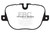 EBC DP42068R Yellowstuff Rear Brake Pads, Land Rover Range Rover 5.0 Supercharged 2010-2012